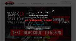 Desktop Screenshot of blackmagicshine.com